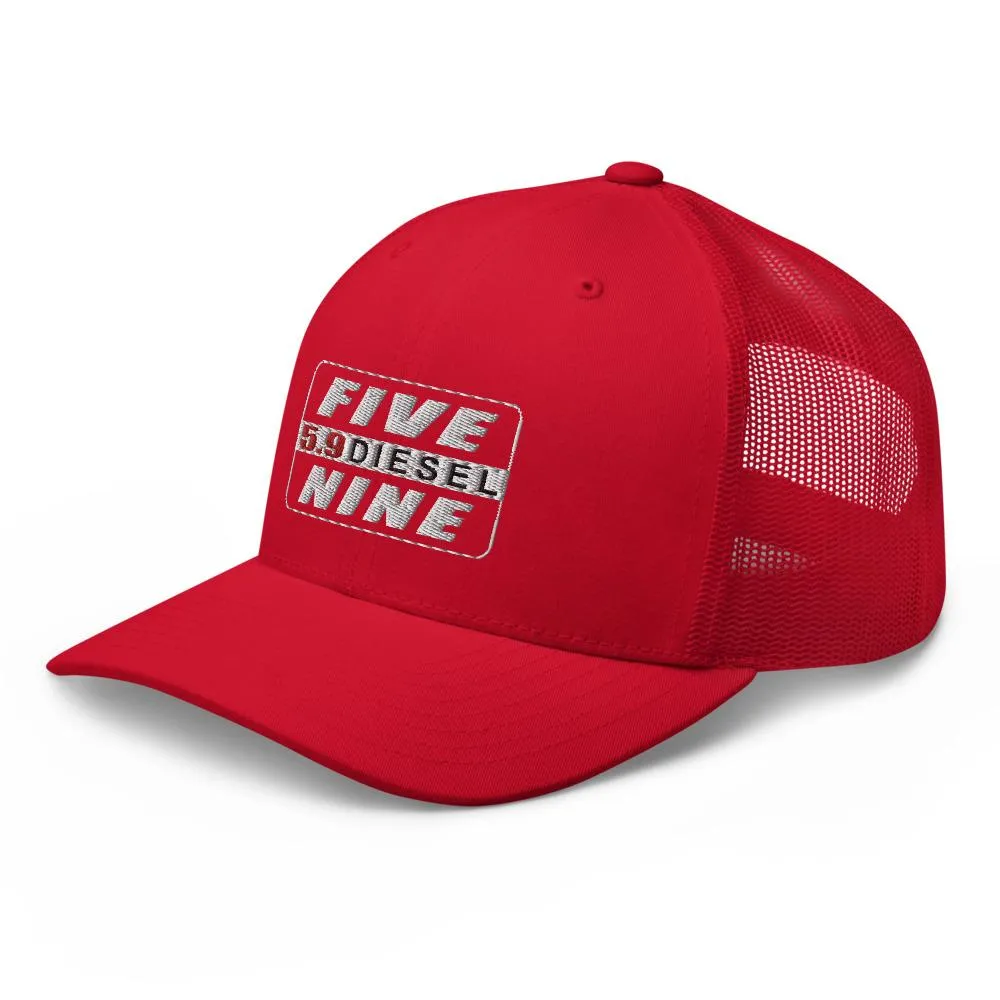 5.9 Engine Hat Trucker Cap