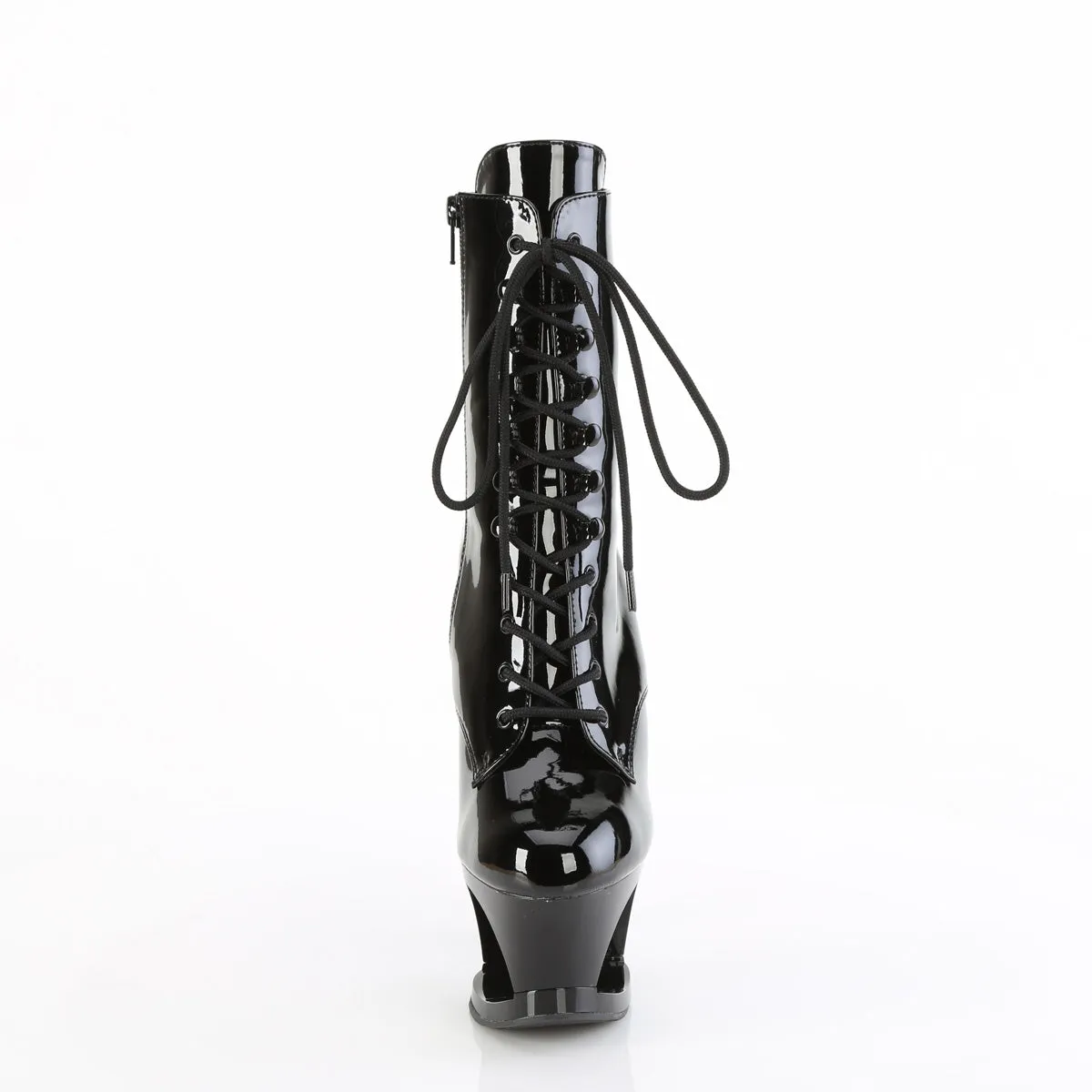 7 Inch Heel MOON-1020DIA Black Patent