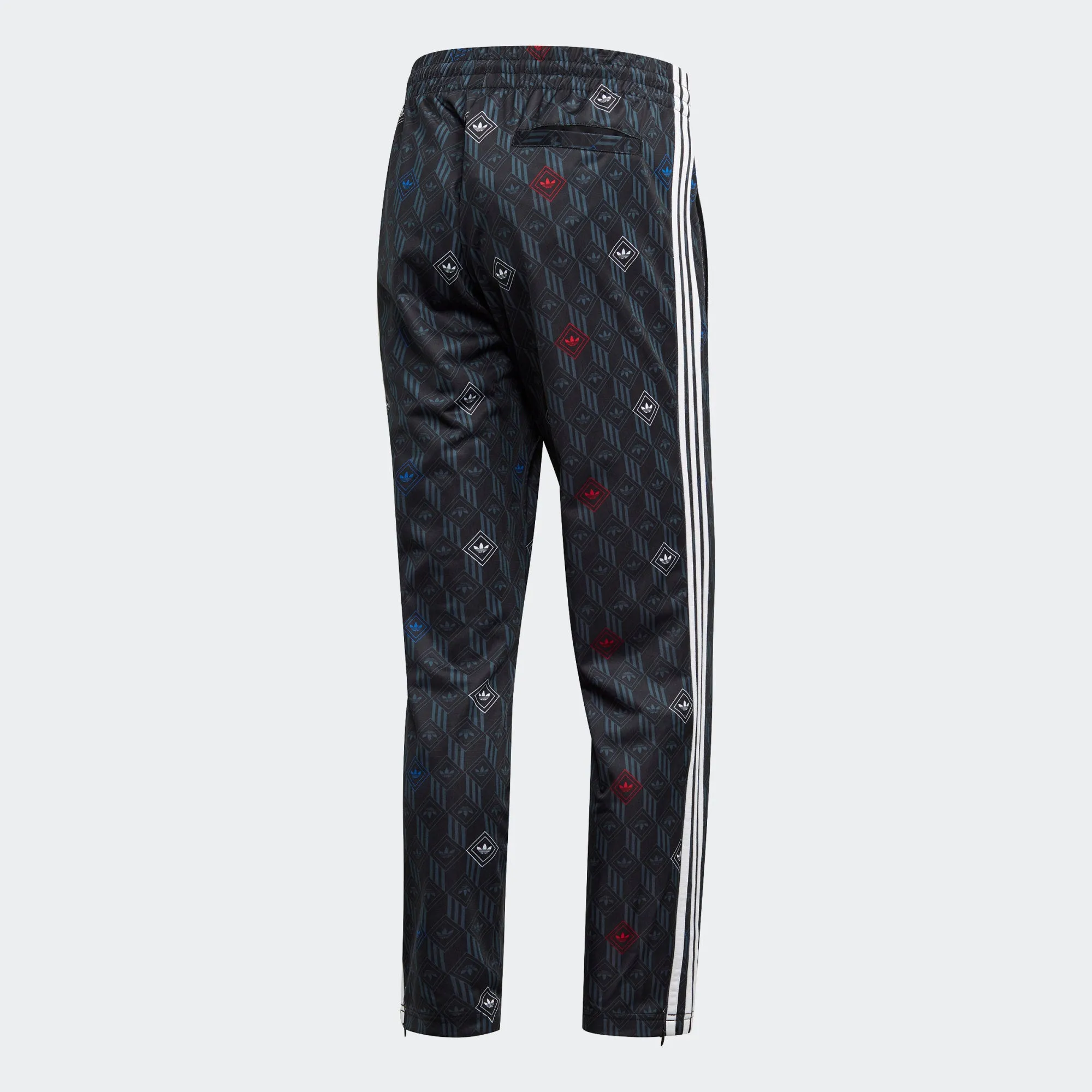 Adidas Originals Men's Monogram Firebird Track Pants - Black