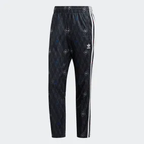 Adidas Originals Men's Monogram Firebird Track Pants - Black