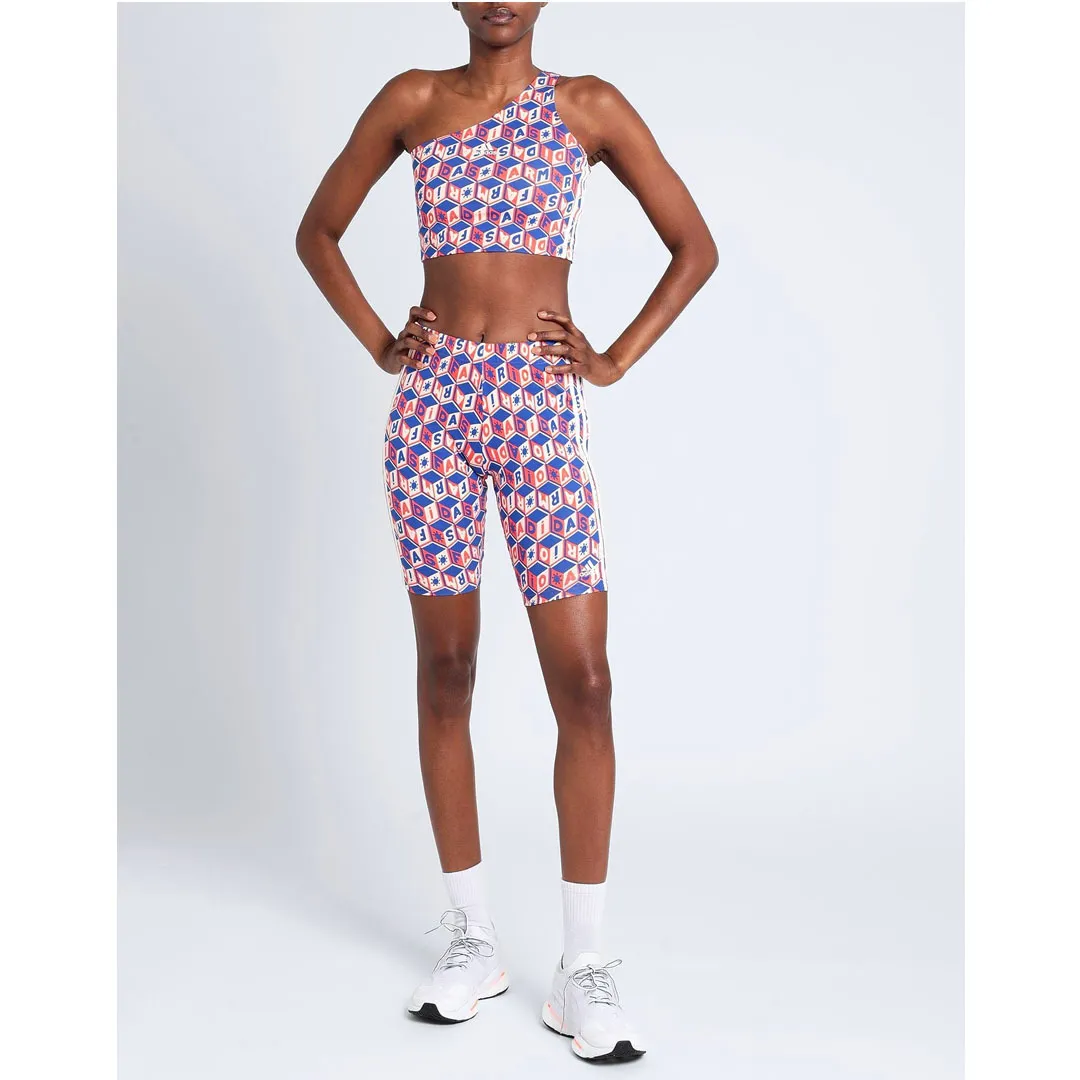 adidas  |Sleeveless Street Style Cotton Logo Cropped Tops