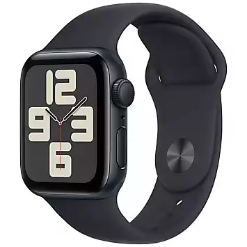 Apple Watch SE GPS 40mm Midnight Aluminium Case with Midnight Sport Band - M/L | Kaleidoscope