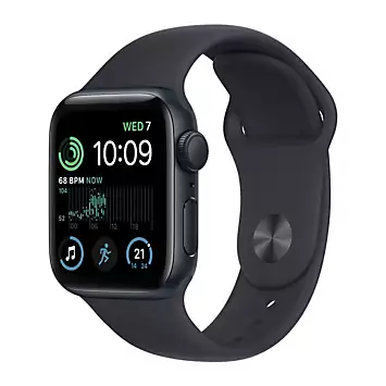 Apple Watch SE GPS 40mm Midnight Aluminium Case with Midnight Sport Band - Regular | Kaleidoscope