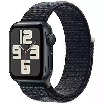 Apple Watch SE GPS 40mm Midnight Aluminium Case with Midnight Sport Loop | Kaleidoscope