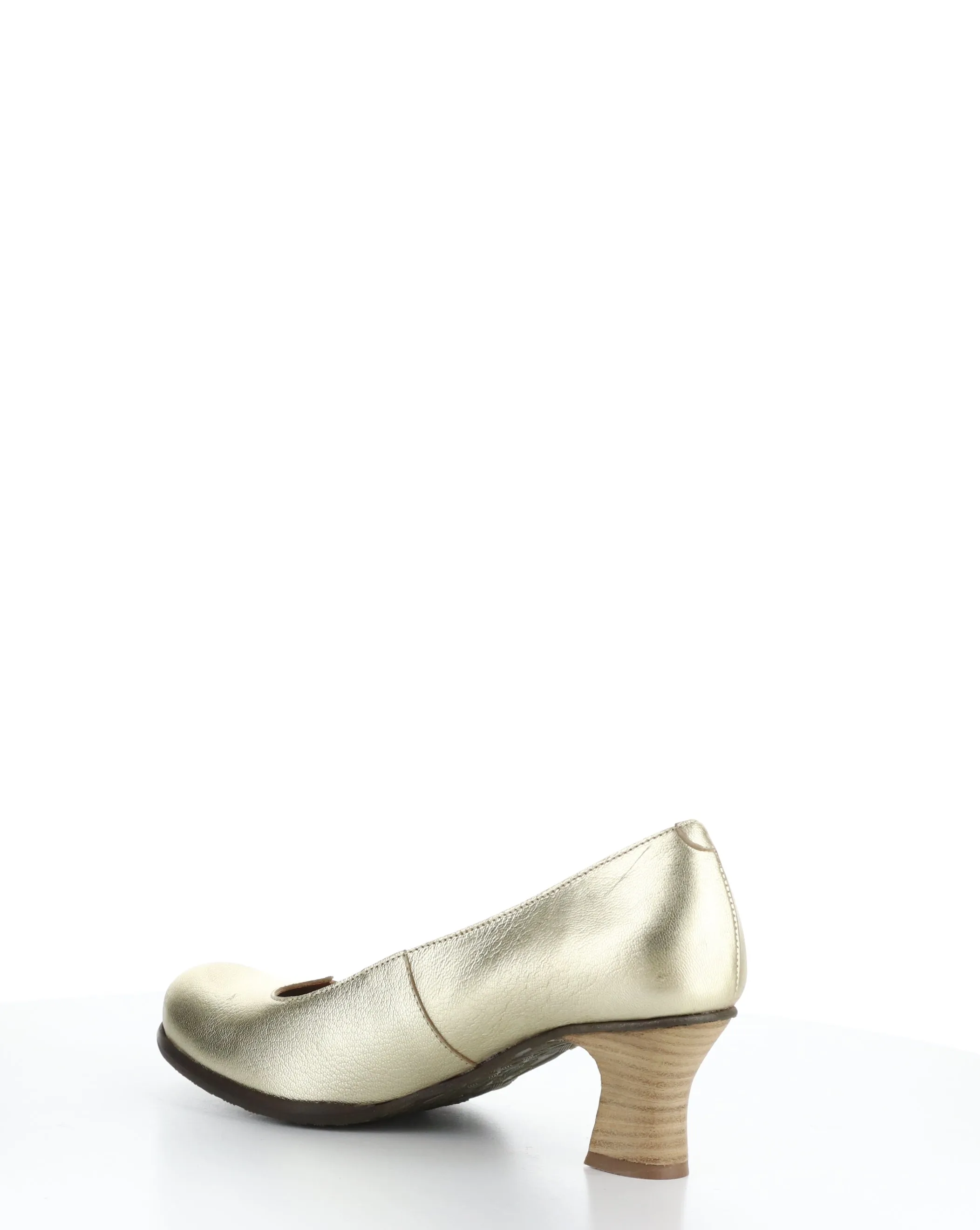 BAZE086FLY 000 GOLD Round Toe Shoes