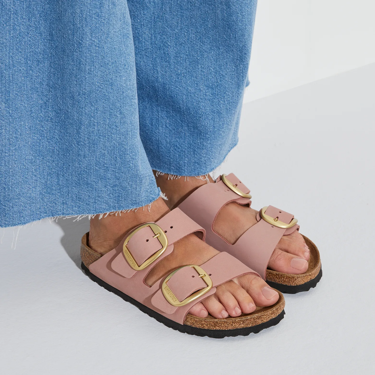 BIRKENSTOCK ARIZONA BIG BUCKLE NUBUCK LEATHER