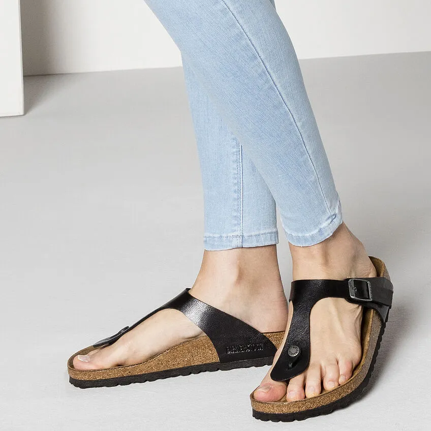 BIRKENSTOCK GIZEH LICORICE BIRKO-FLOR