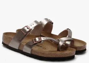 BIRKENSTOCK MAYARI GRACEFUL TAUPE BIRKO-FLOR