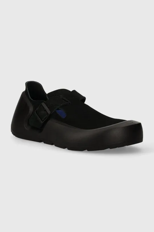 Birkenstock nubuck half-shoes Reykjavik black color 1027471