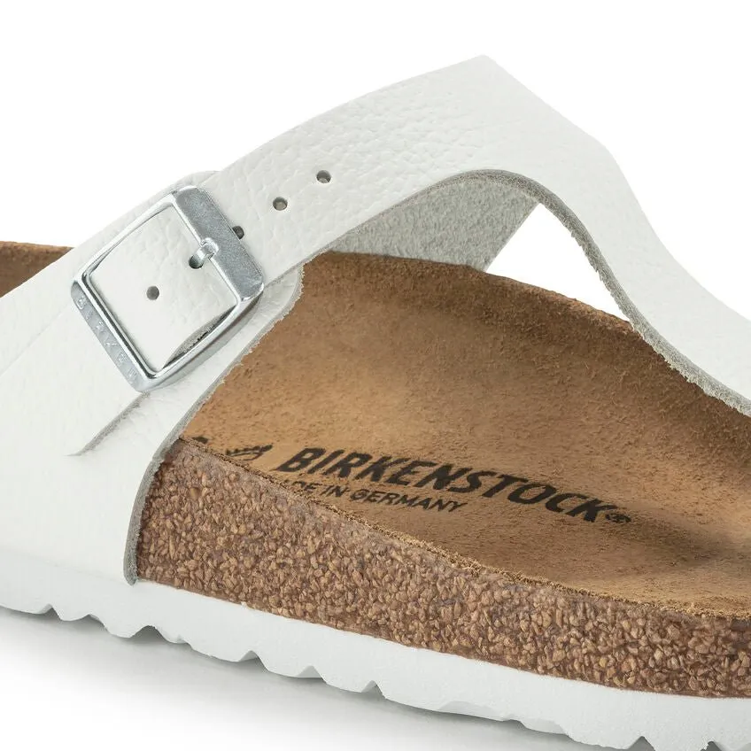 Birkenstock Women's Gizeh - White Leather