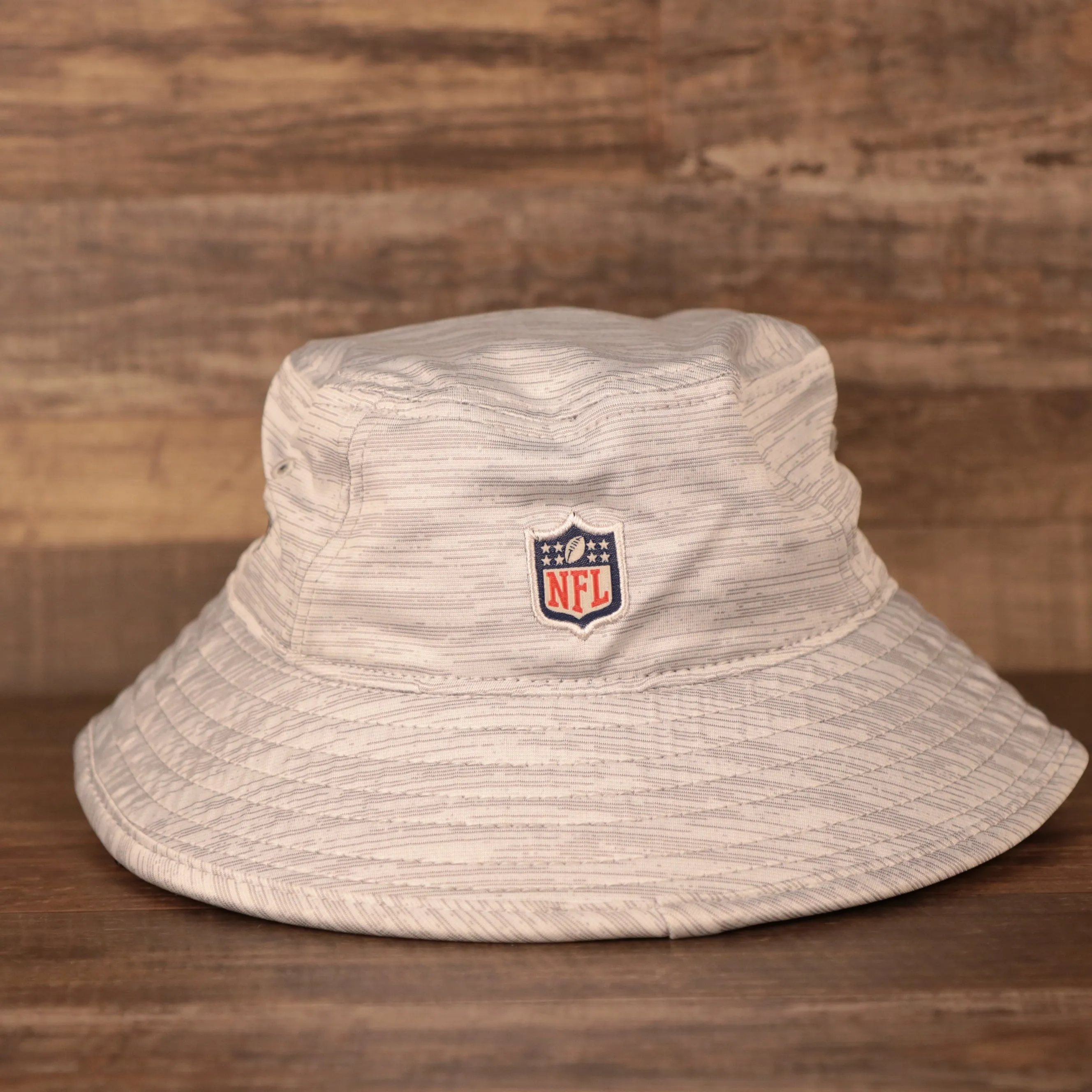 Carolina Panthers 2021 NFL On Field Training Camp Gray Bucket Hat | 2021 NFL Training Panthers Boonie Hat