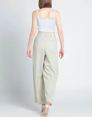 CELINE  |Casual Style Plain Cotton Party Style Lace Cropped Tops