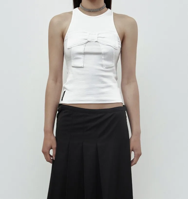 CERRIC  |Street Style Cotton Cropped Tops Tanks & Camisoles