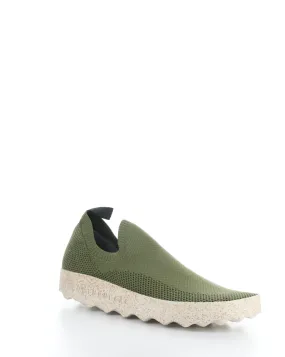 CLIP236ASPM 003 OLIVE Slip-on Shoes