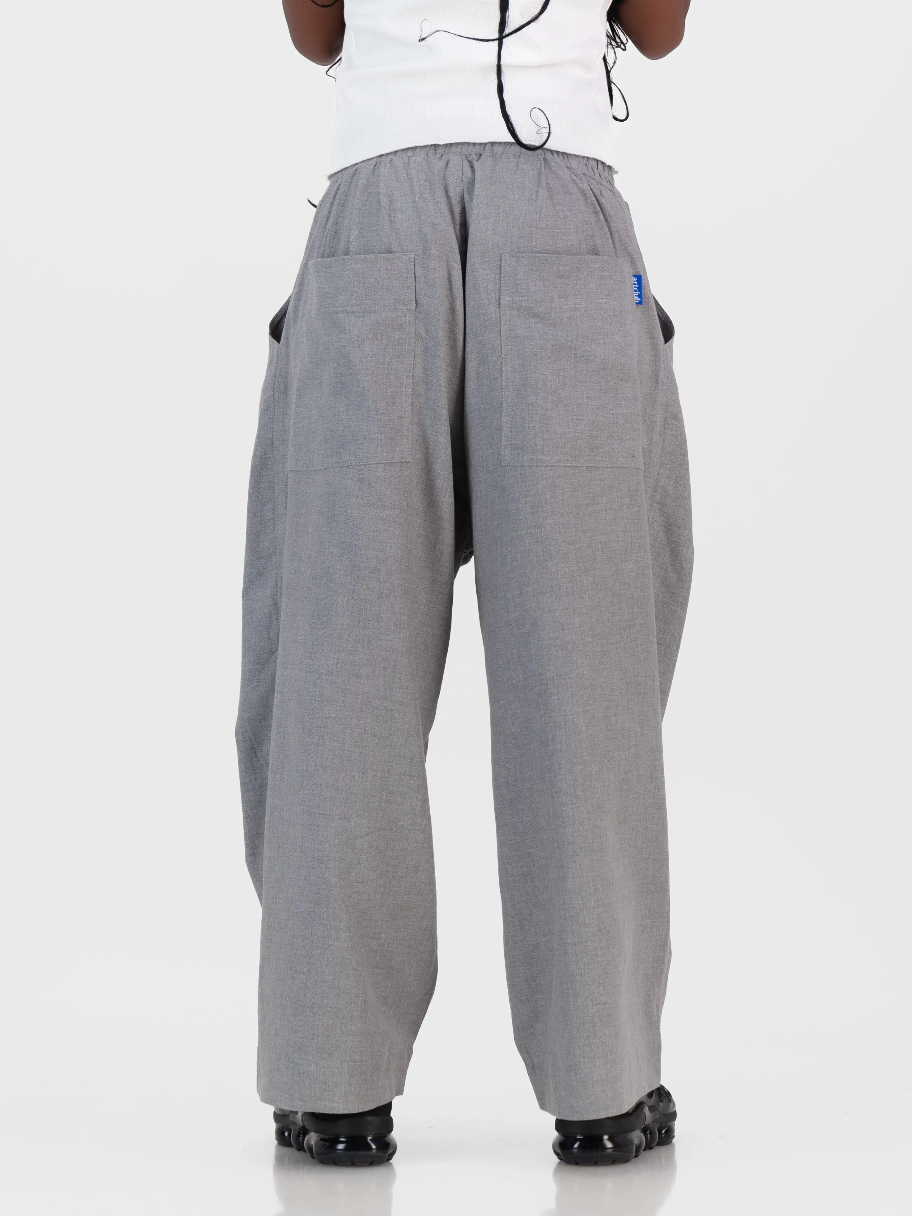 Cocoon Suit Trouser - Grey