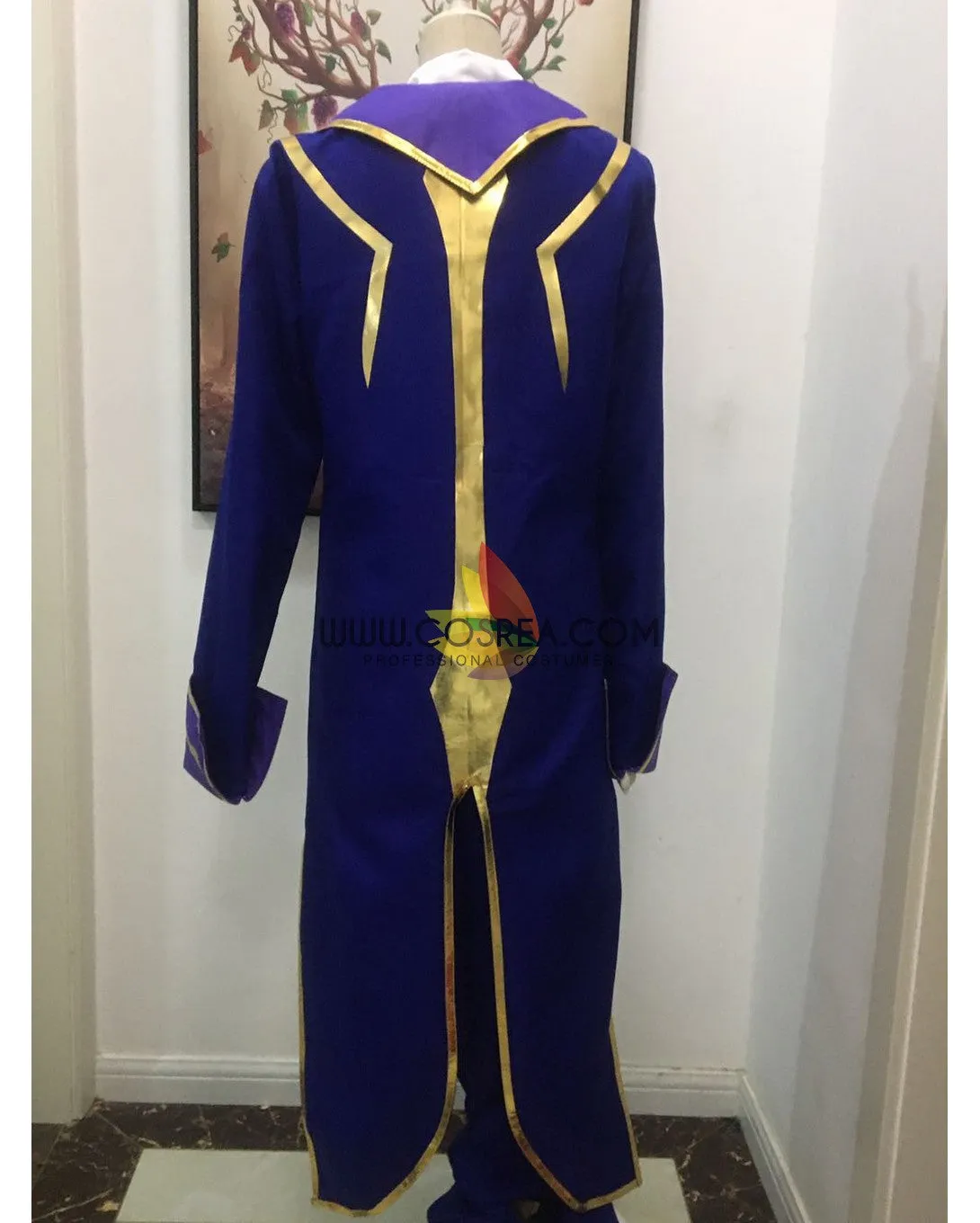 Code Geass Zero Uniform Fabric Cosplay Costume