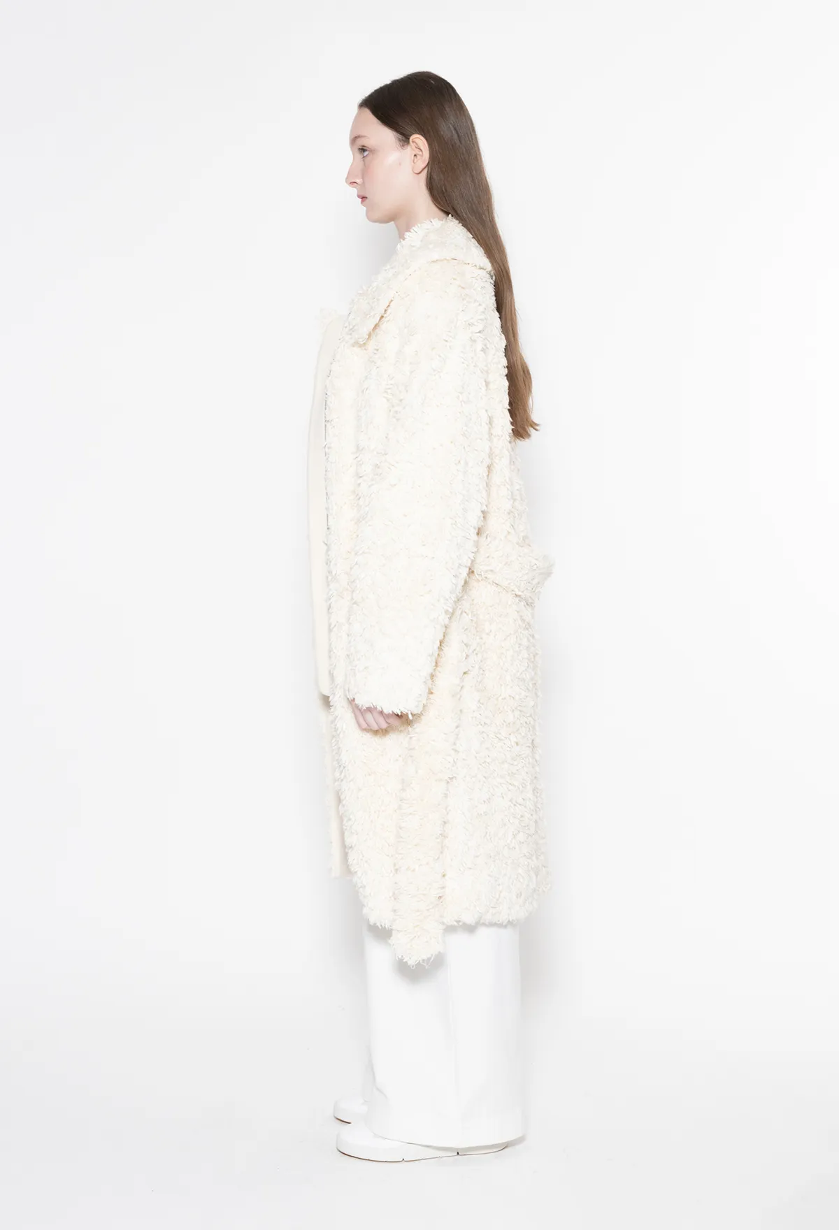 CUMULUS Organic Cotton Coat - Undyed/Greige