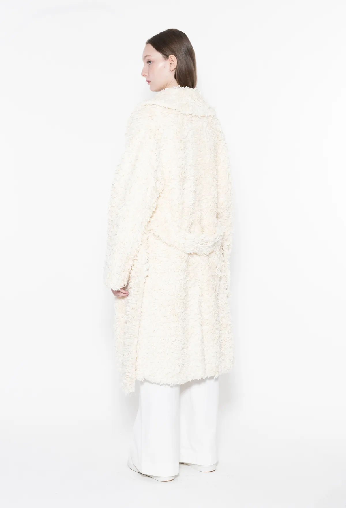 CUMULUS Organic Cotton Coat - Undyed/Greige