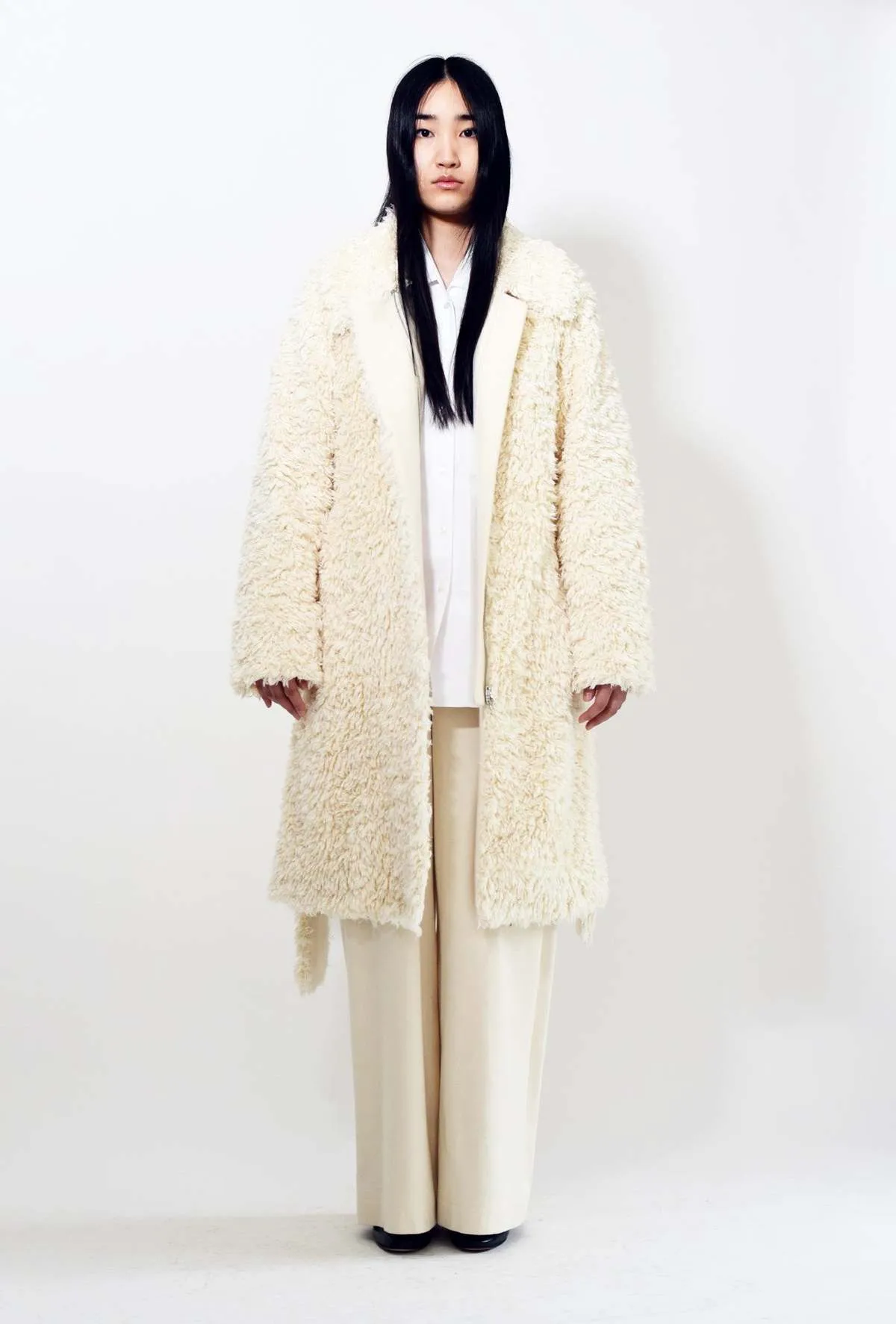 CUMULUS Organic Cotton Coat - Undyed/Greige