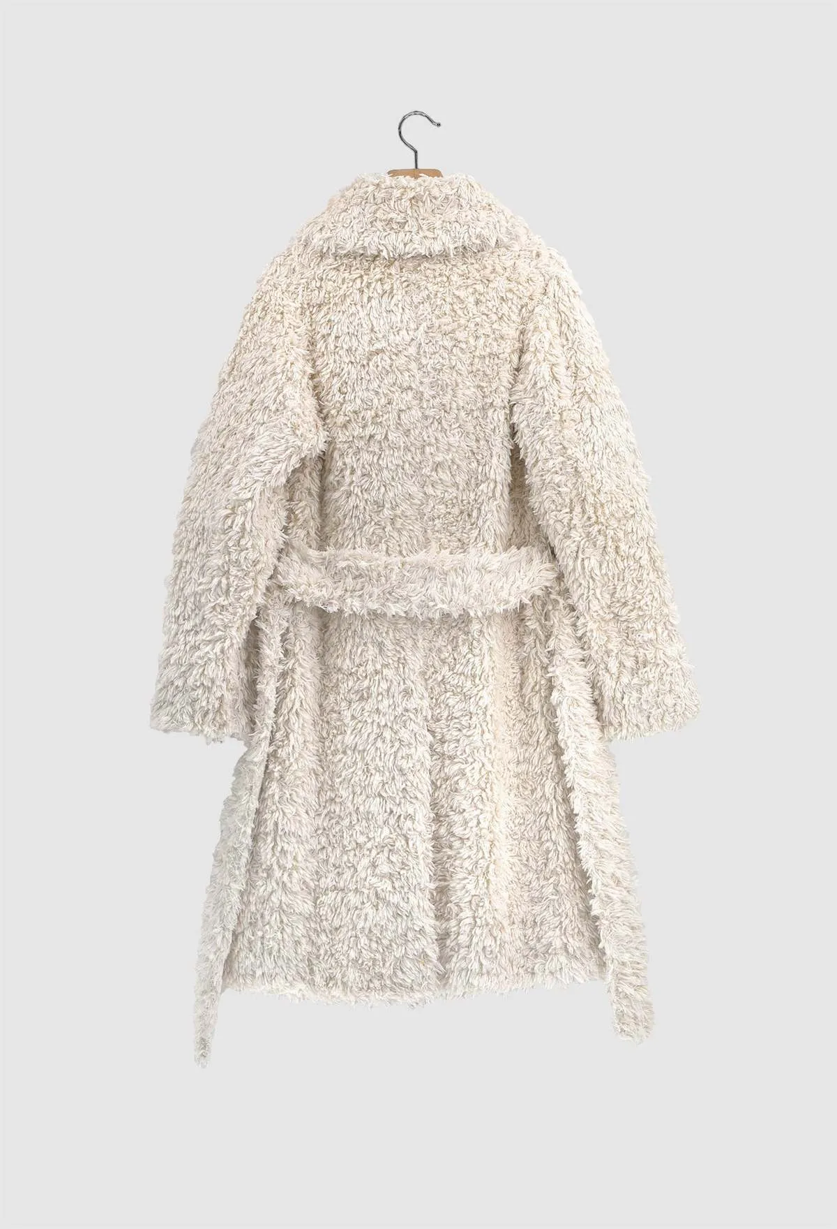 CUMULUS Organic Cotton Coat - Undyed/Greige