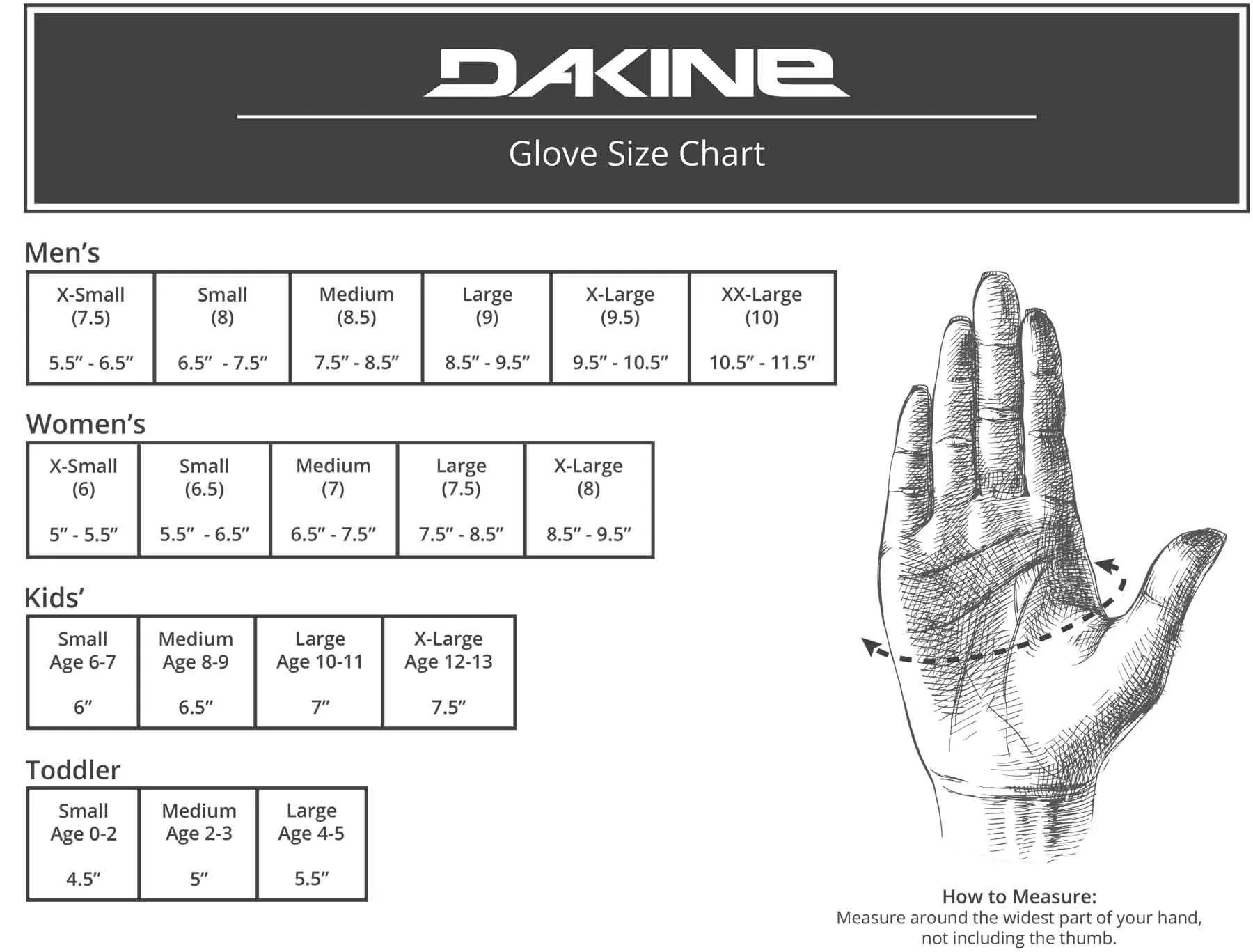 Dakine Titan Gore Tex Gloves Men's Ski Gloves Snowboarding Gloves