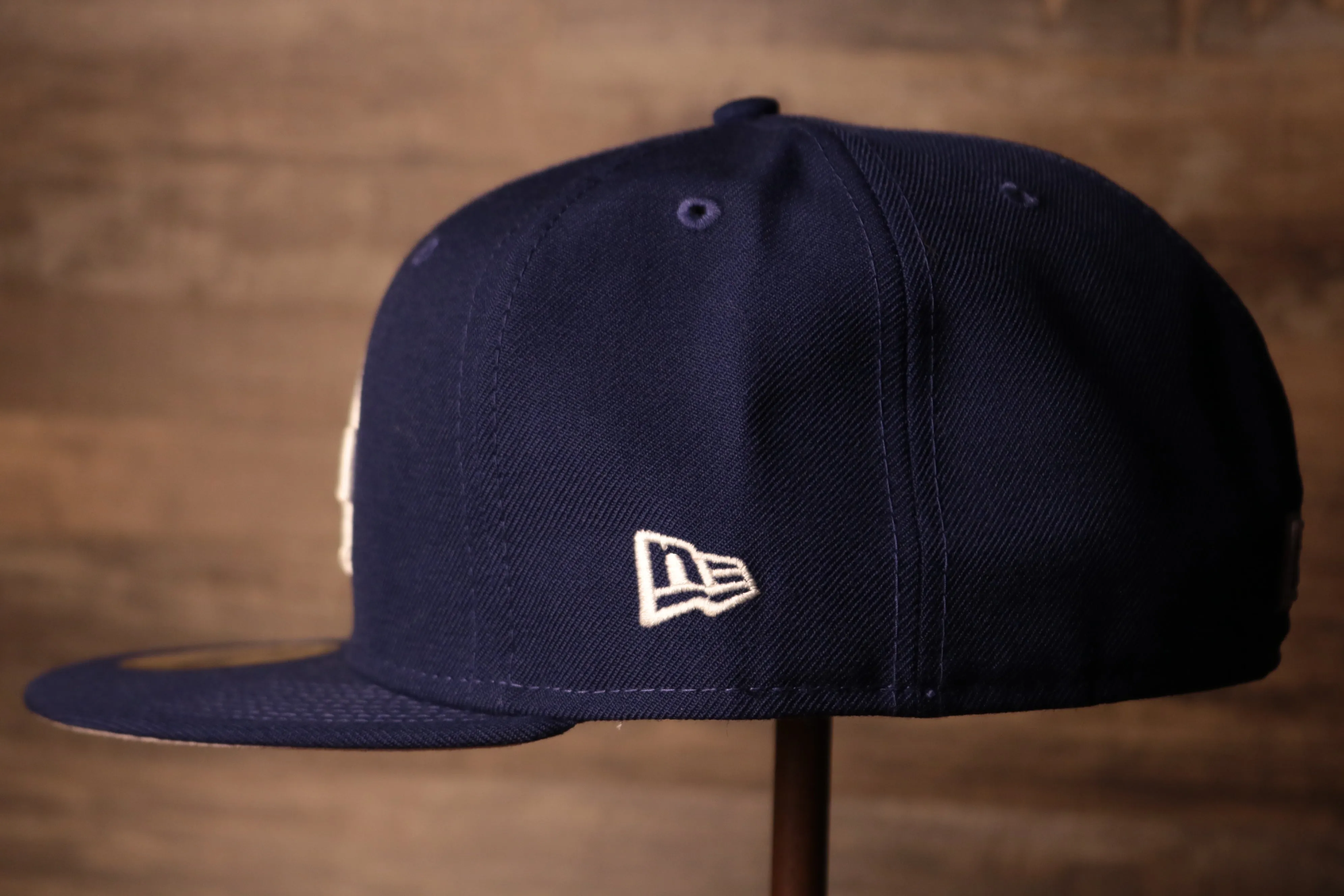 Dodgers Gray Bottom Fitted Cap | Los Angeles Dodgers Grey Bottom Royal Blue Fitted Hat