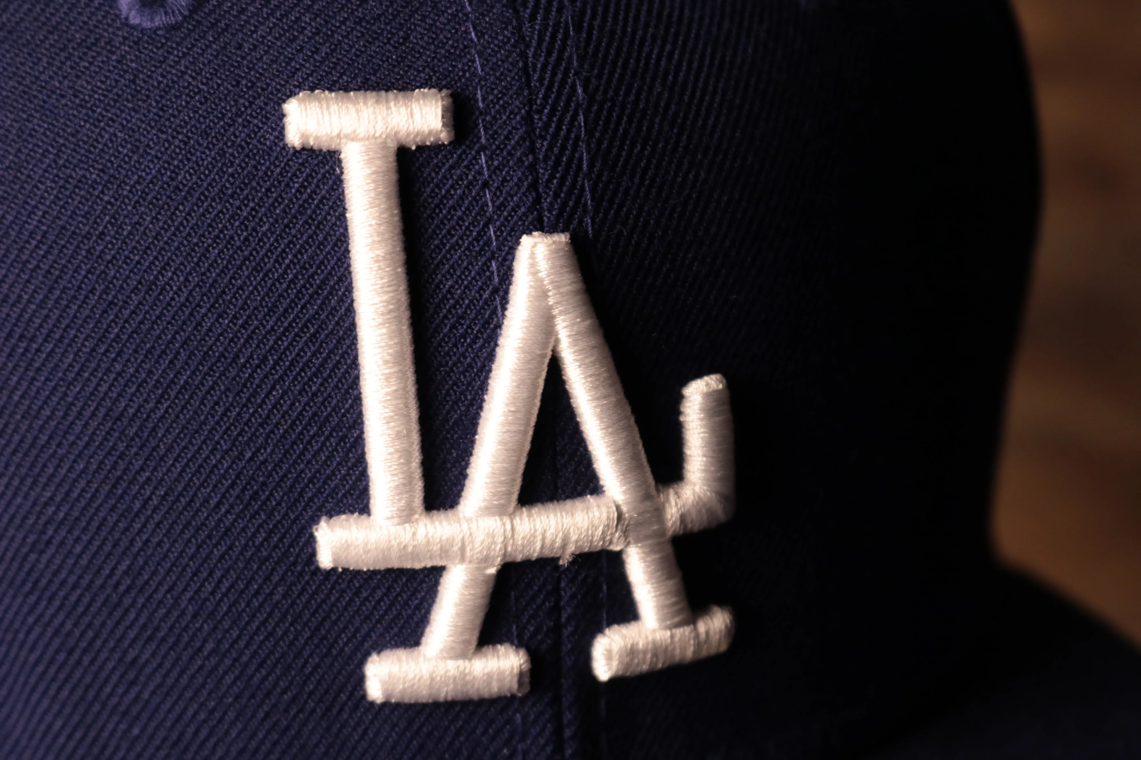 Dodgers Gray Bottom Fitted Cap | Los Angeles Dodgers Grey Bottom Royal Blue Fitted Hat