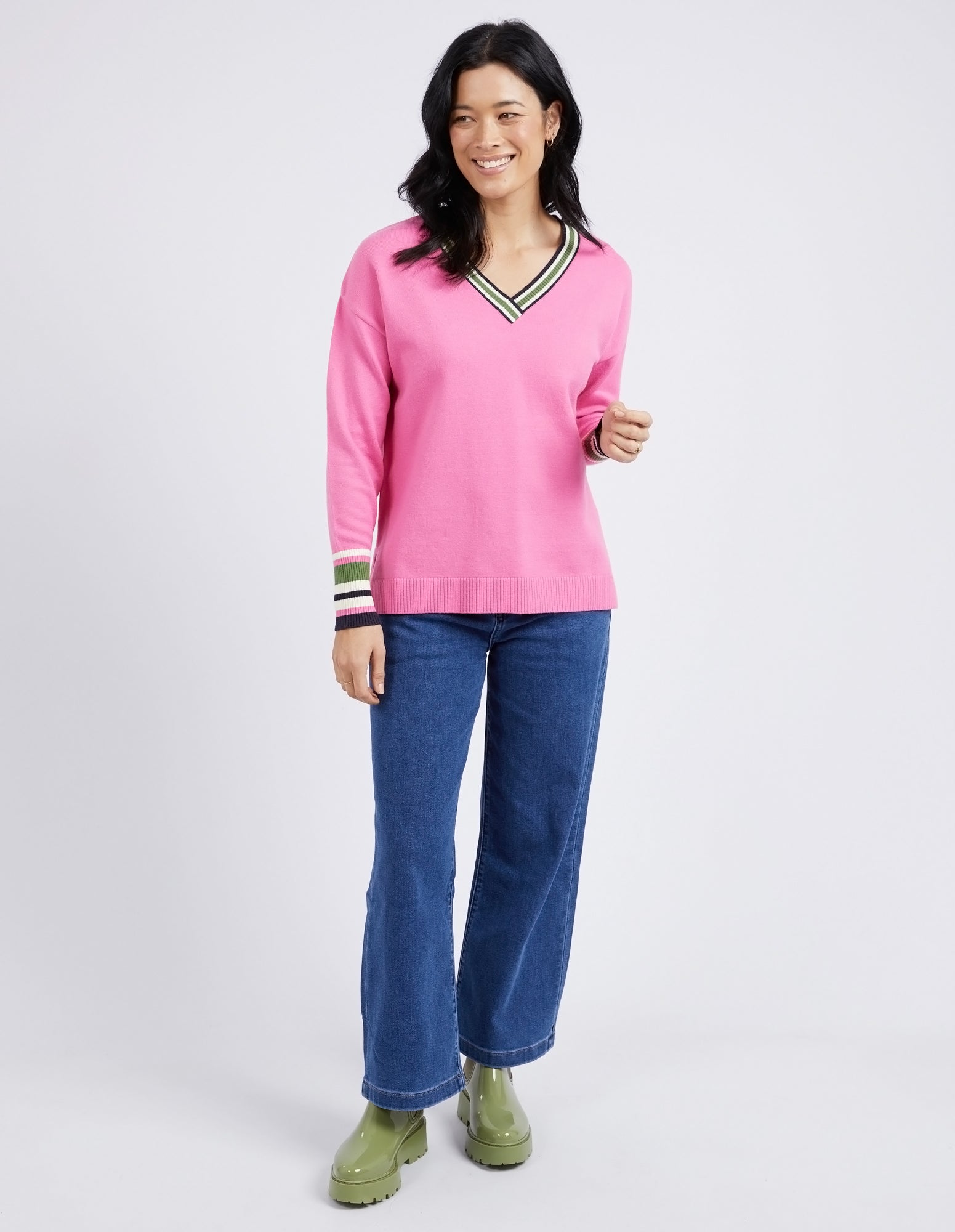 Elm Phoenix Knit - Shocking Pink