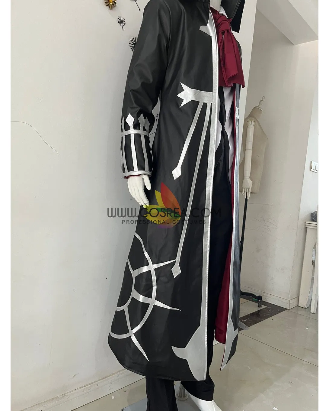 Fate Grand Order Charles Henri Sanson PU Leather Version A Cosplay Costume