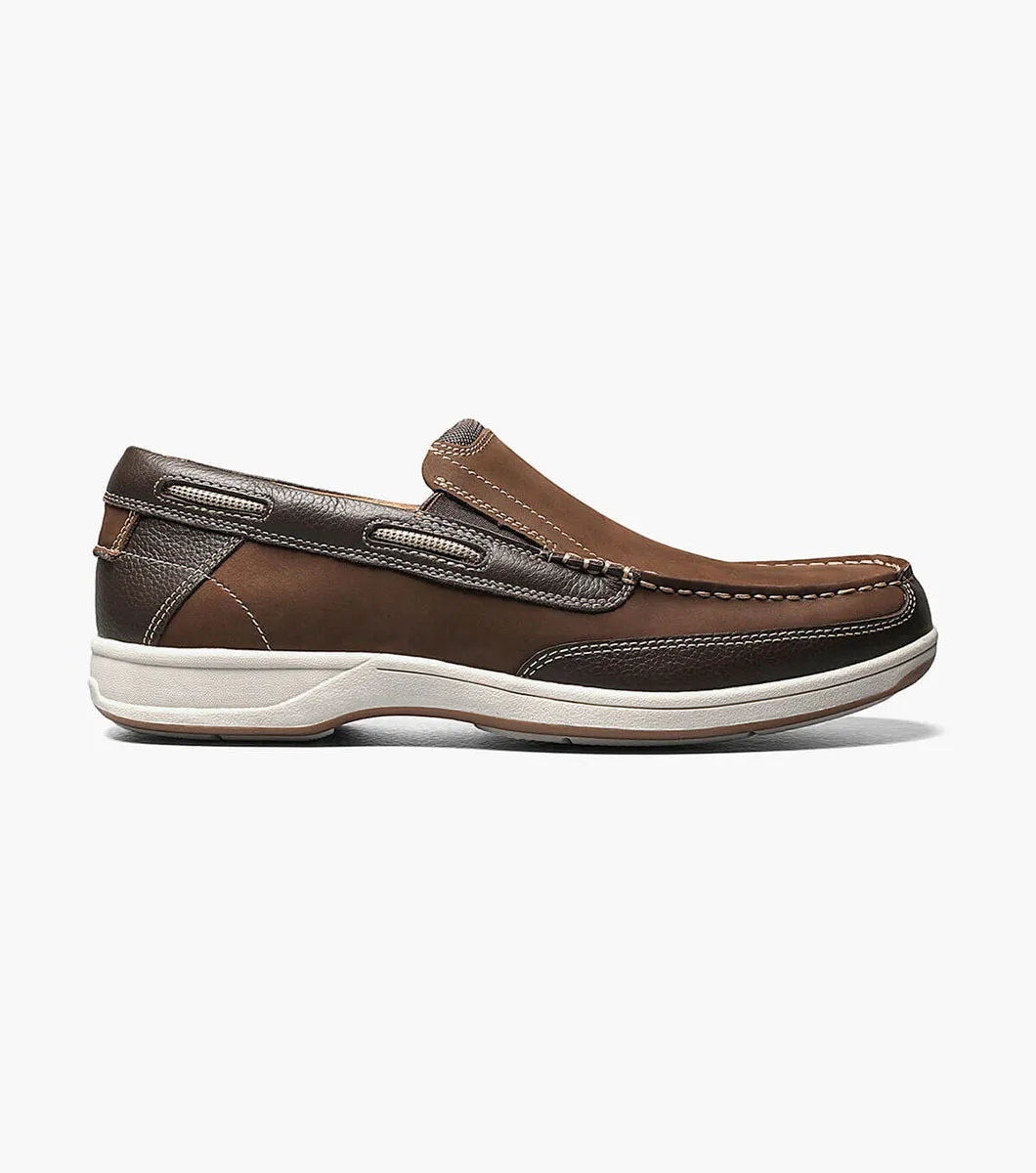 Florsheim Mens Lakeside Slip On- Brown