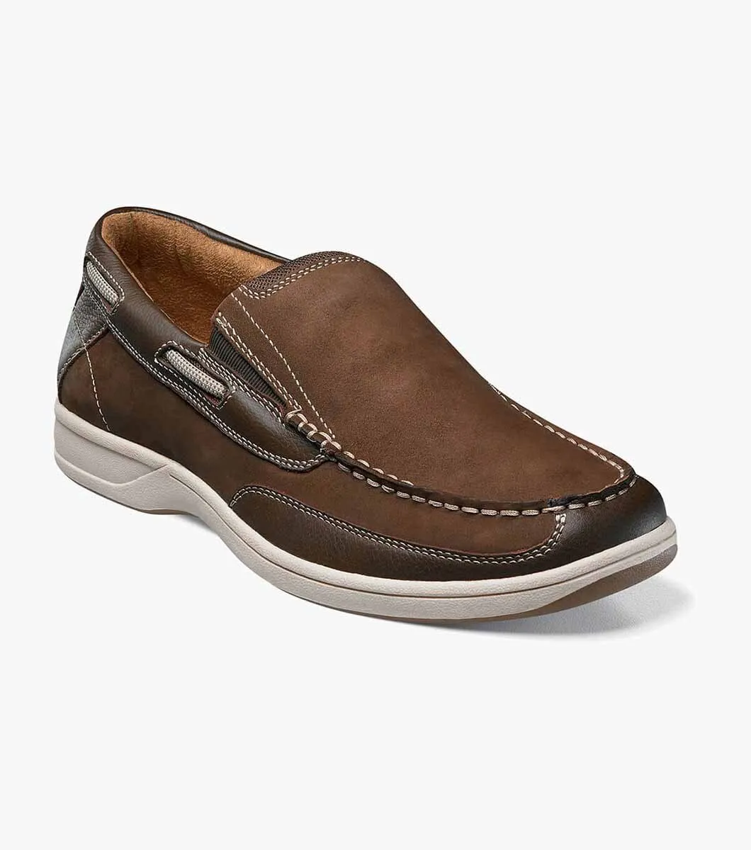 Florsheim Mens Lakeside Slip On- Brown