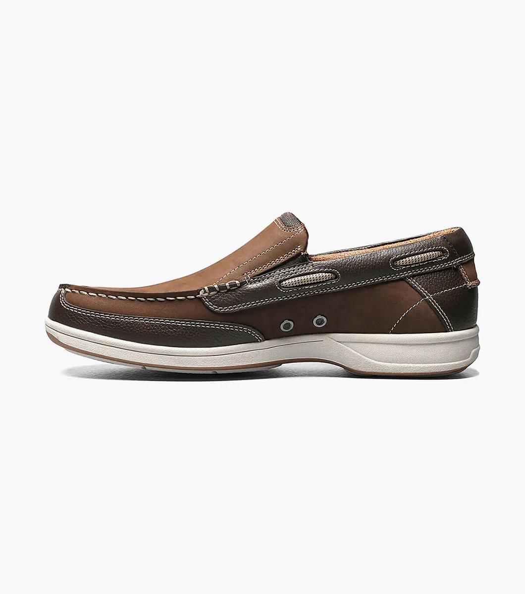 Florsheim Mens Lakeside Slip On- Brown