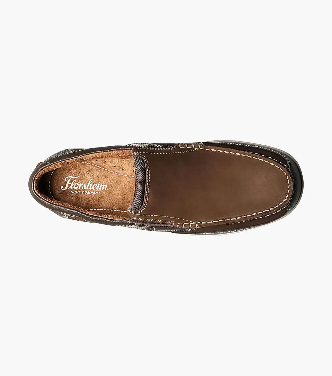 Florsheim Mens Lakeside Slip On- Brown