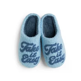 Fuzzy Slip On Slippers