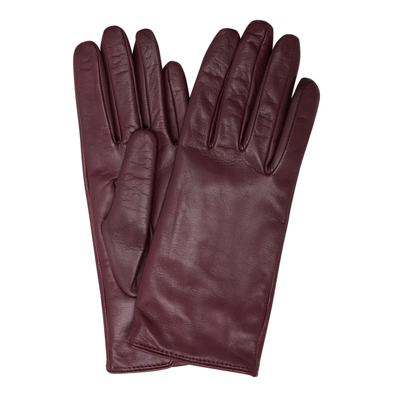 GALA GLOVES Nappa Leather Cashmere Wool Lined Gloves - Begonia