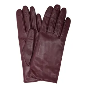 GALA GLOVES Nappa Leather Cashmere Wool Lined Gloves - Begonia