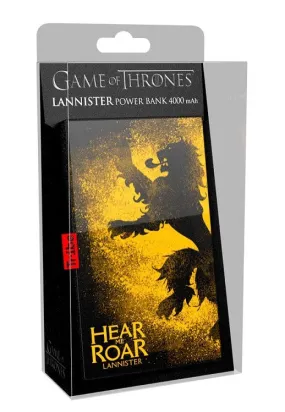 Game Of Thrones - Lannister 4000mAh - Power Bank