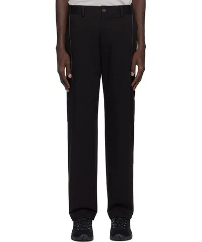 GR10K SSENSE Exclusive Black Piping Cargo Pants