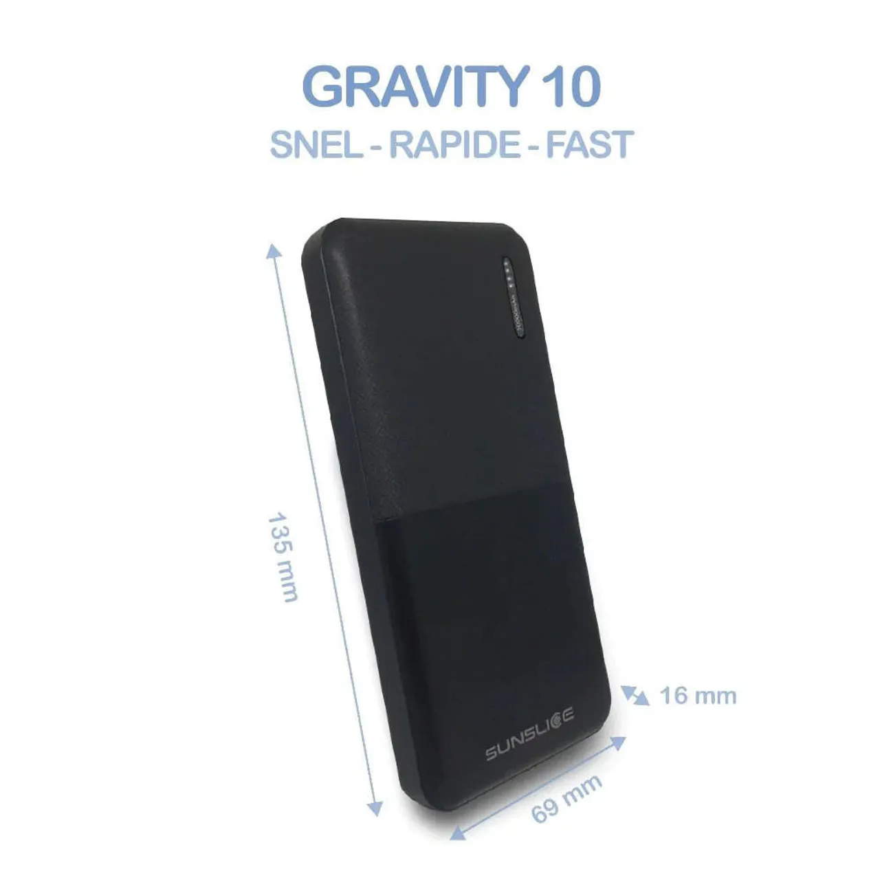 Gravity 10 Fast Portable Power Bank