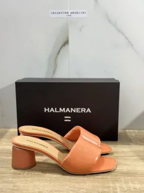 Halmanera Sandalo Donna Nara In Pelle Melone Luxury Shoes 39