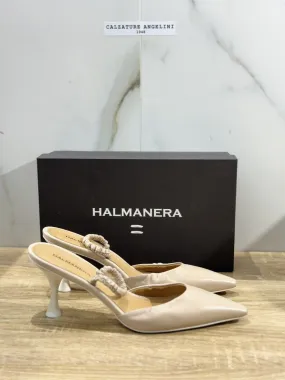 Halmanera Sandalo Donna Velia In Pelle Lino Luxury Shoes 41