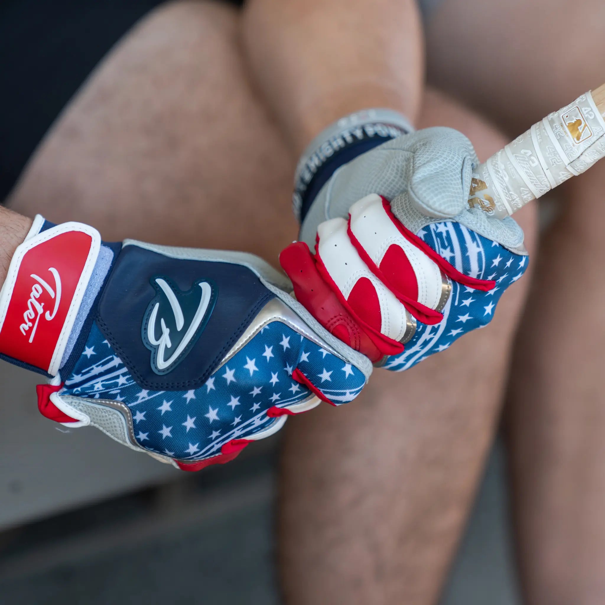 Homegrown - American Flag Zanda Batting Gloves