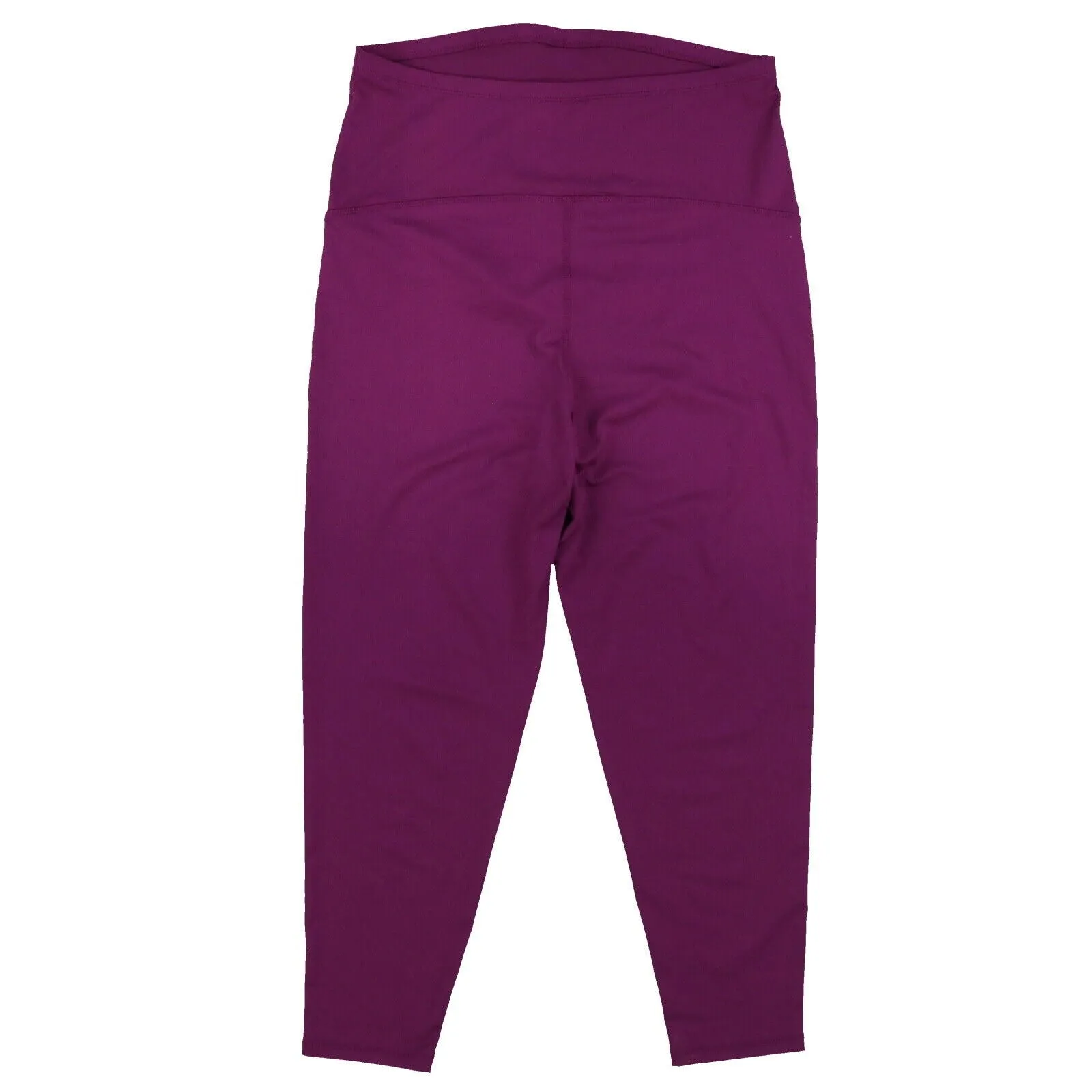 Id Ideology Women's Maternity Leggings Purple Size Large