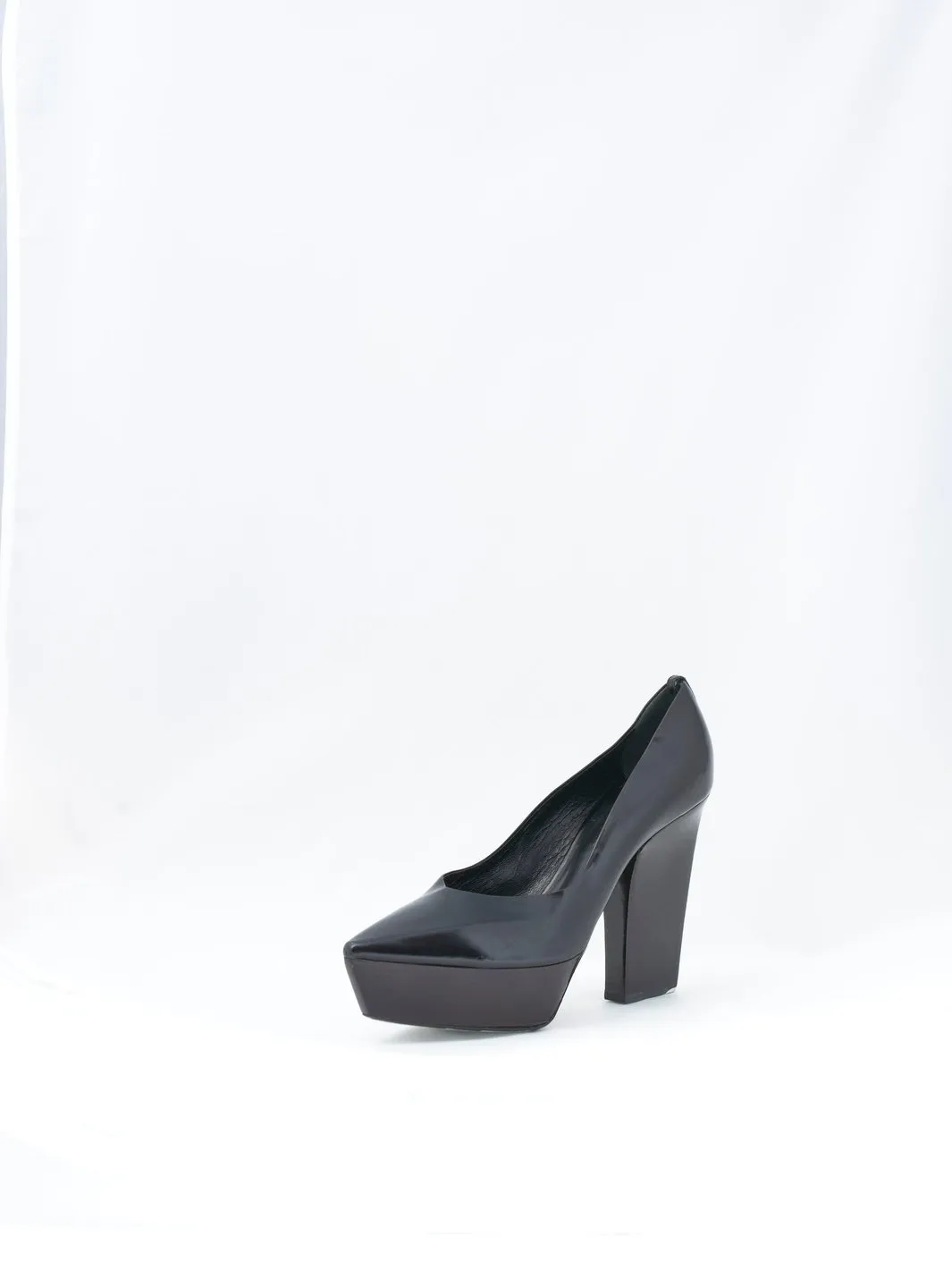 Jil Sander pumps in black patent leather