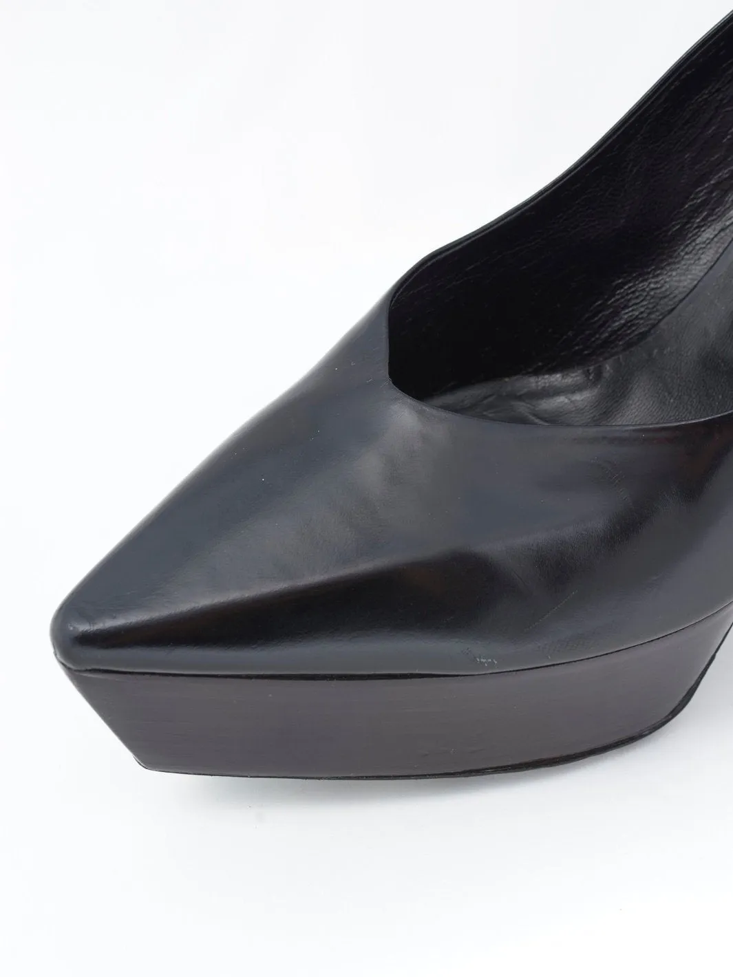 Jil Sander pumps in black patent leather