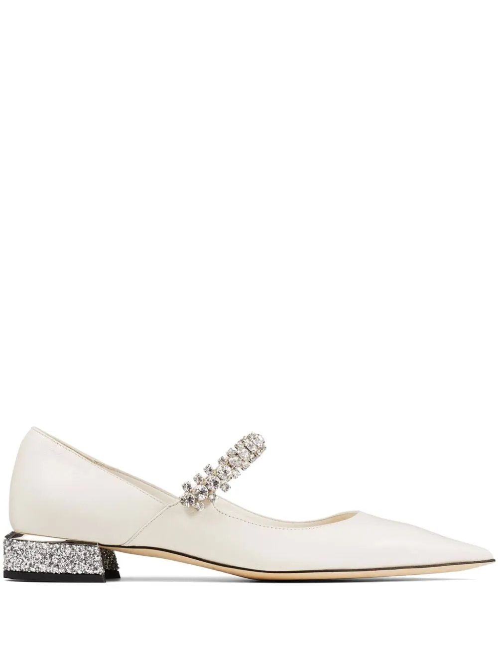 Jimmy Choo Flat Shoes White