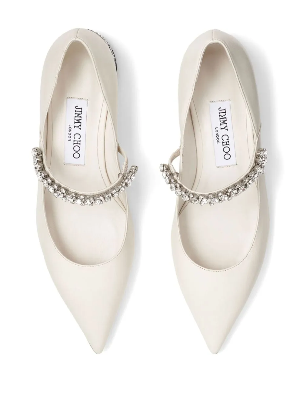 Jimmy Choo Flat Shoes White