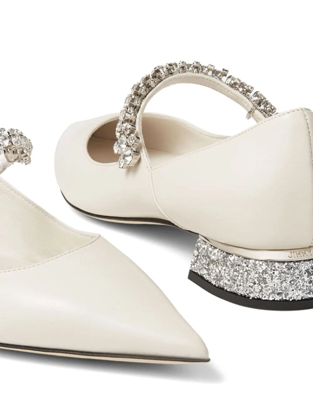 Jimmy Choo Flat Shoes White