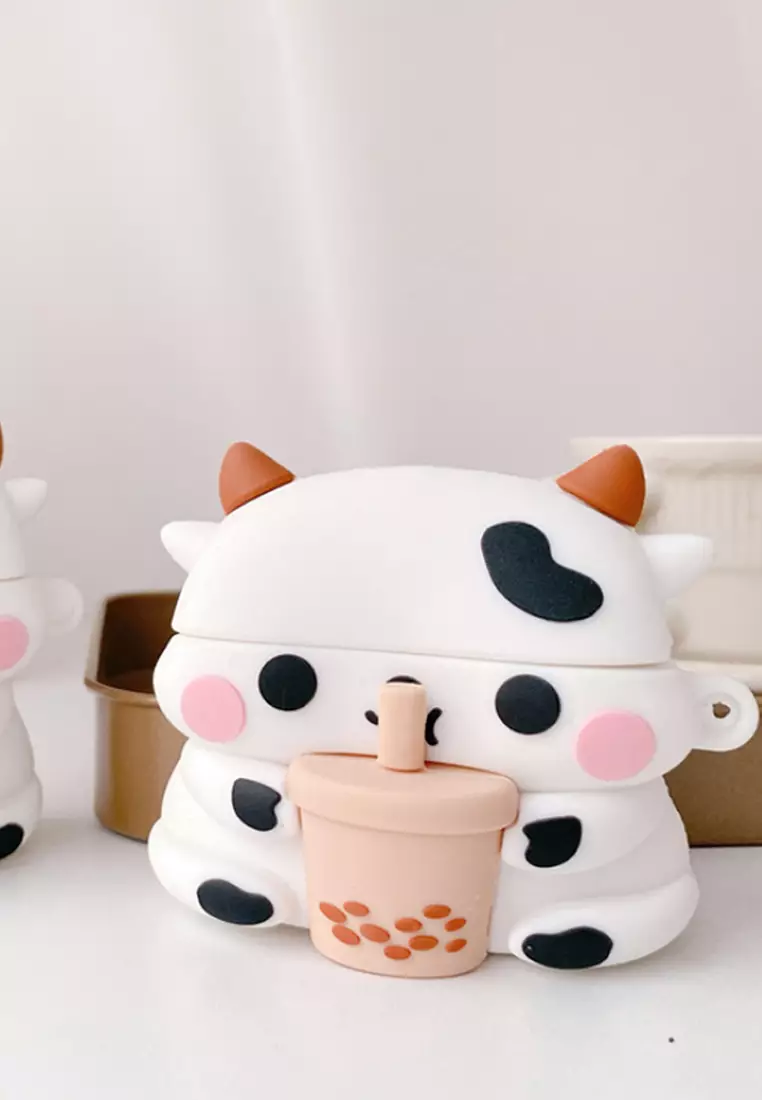 Kings Collection Milk Tea Calf AirPods Case (UPKCAC2078)