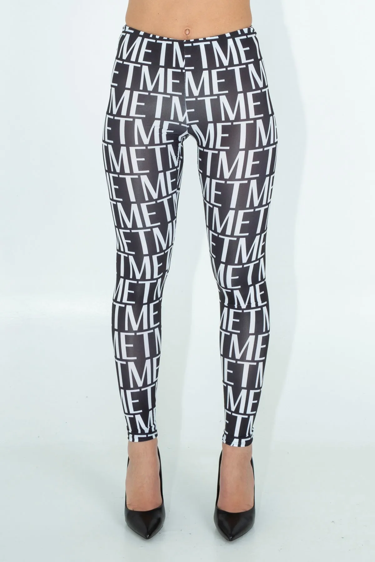 Leggings con motivo allover